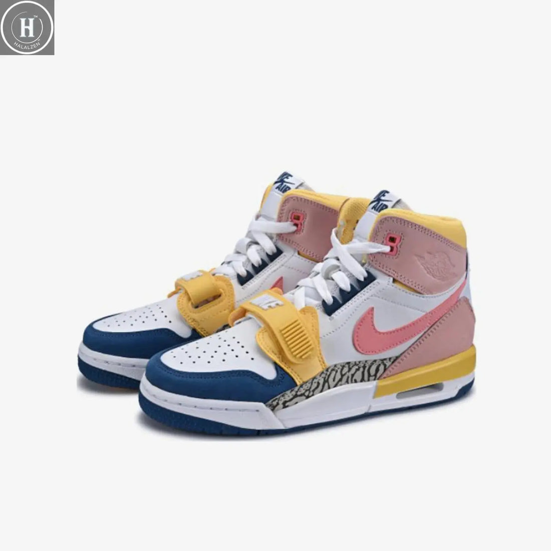 Nike Genuine Air Jordan Women's Youth GS Casual Sneakers FD9909-161 HALALZEN