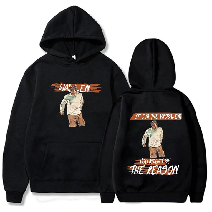 Morgan Wallen Country Music Hoodies Morgan I'm The Problem Tour New Hoodie Harajuku Pullover Tops Man Woman Sweatshirt Gift