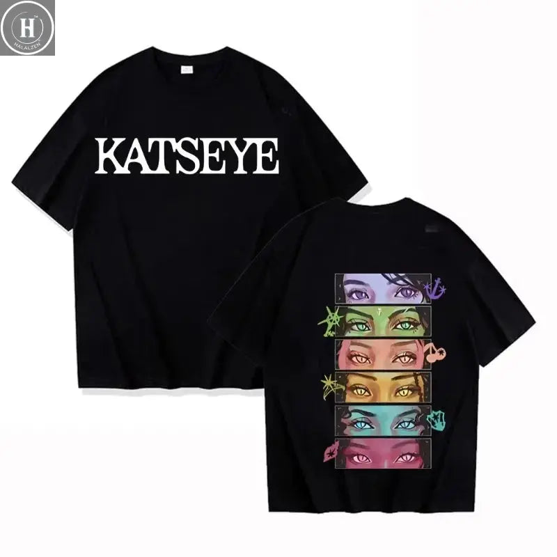 NEW Katseye Beautiful Chaos T-shirt High Quality Retro Cotton Tee for Woman Man Graphic Short Sleeve Shirt Unisex Tops T Shirt HALALZEN
