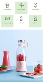 Mini Portable Electric Juicer Blender