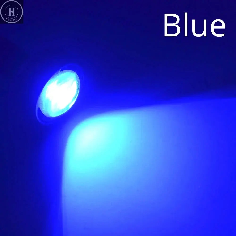 2X Auto White Red Blue 23mm Eagle Eye Daytime Running DRL Car Moto Backup Led Parking Turn Signal Brake Bulb Day Light Fog Lamp HALALZEN