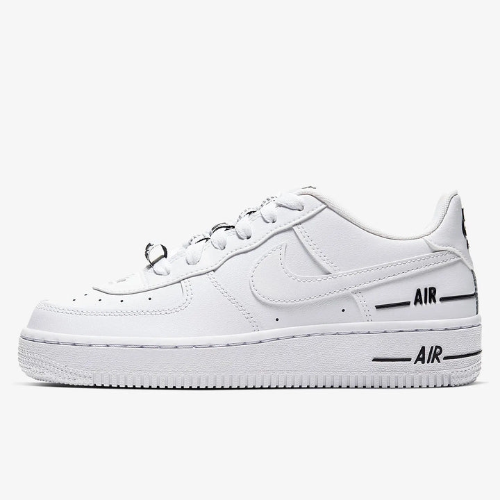 Nike genuine AIR FORCE 1 LV8 (GS) children's fashionable sports shoes CJ4092-100