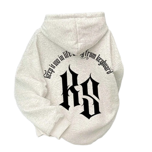 Autumn Goth Fashion Letter Printed Hoodies For Man Hip Hop Cotton Fleece Hooded Sweatshirts Y2K Streetwear Pullover Hoody