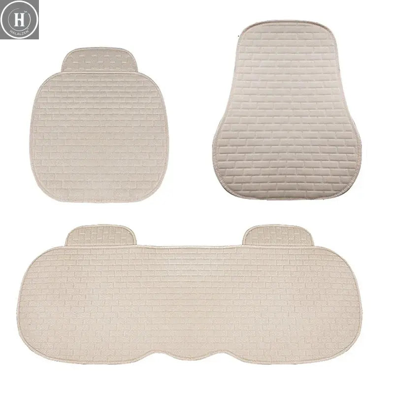 Car Seat Front Rear Cushion Breathable Cover Saeat Universal Seat Protector Back Seat Cushion Front Rear Car Supplies HALALZEN
