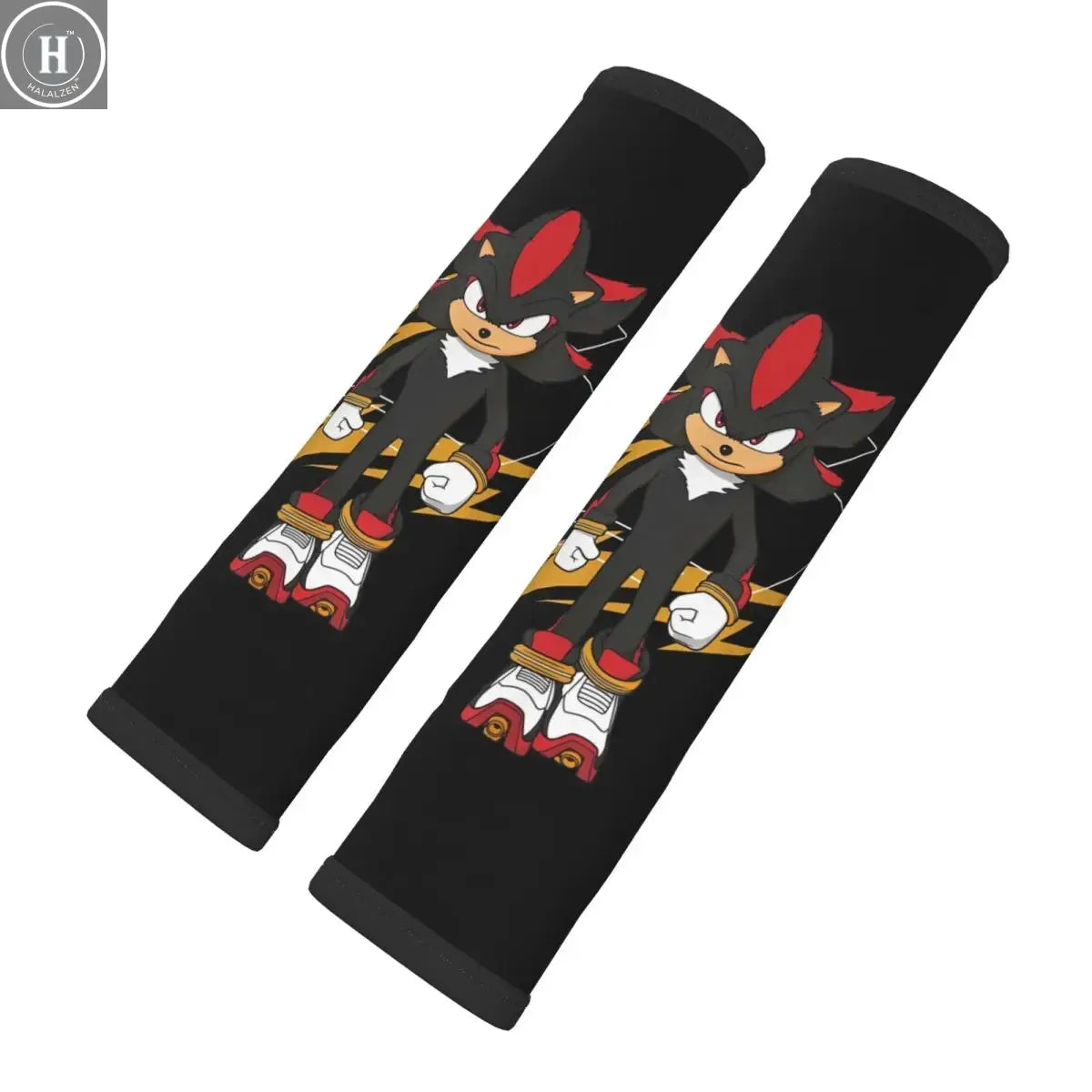Shadow The Hedgehog Soft Auto Seat Belt Cover for a More Comfortable Driving 2 PCS Seatbelt Shoulder Pad For Cars HALALZEN