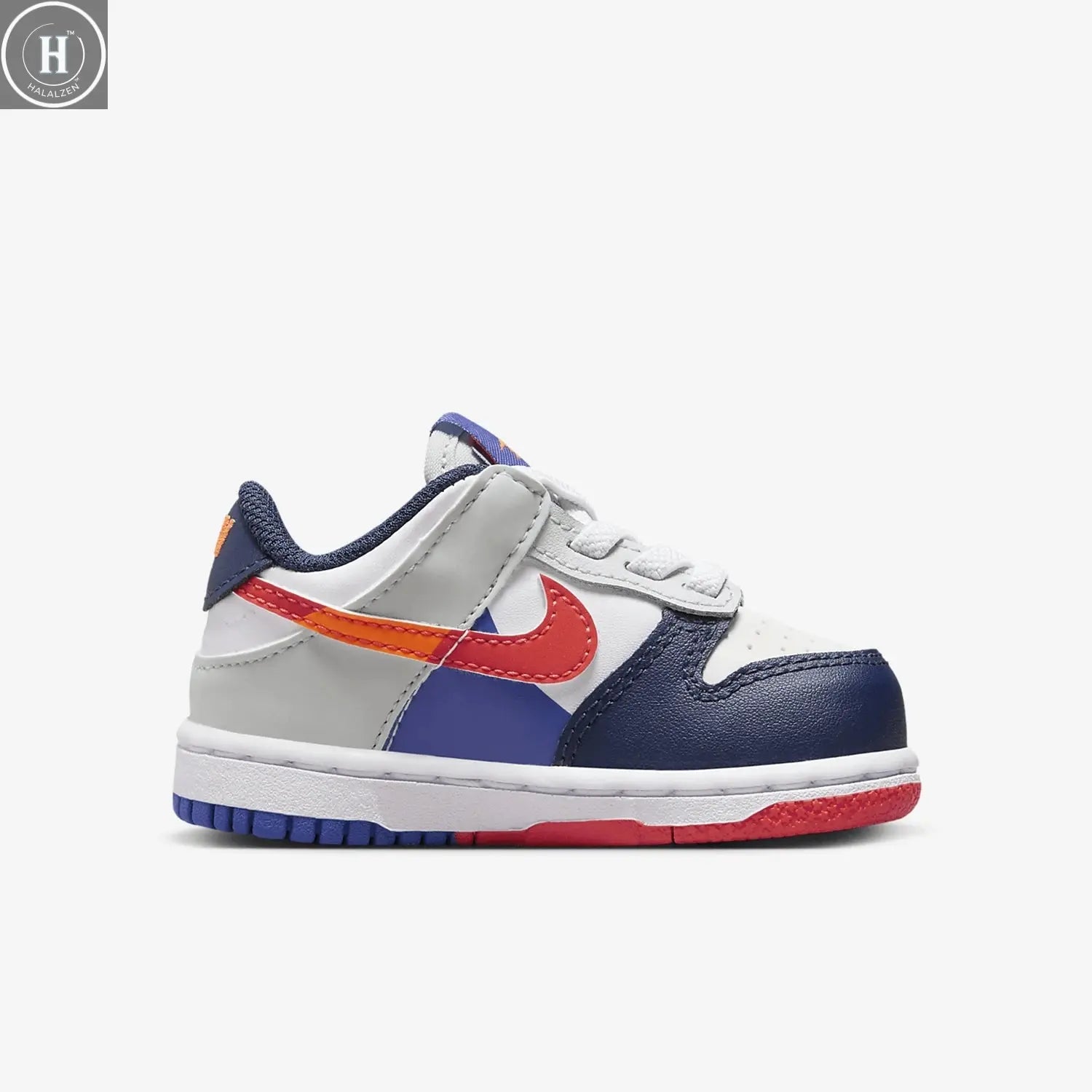 Nike genuine Dunk Low SE baby and toddler lightweight, comfortable and durable sports shoes FV2964-100 HALALZEN