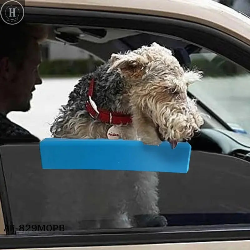 【P】Foam Dog Car Window Cushion, Soft Chin Rest For Comfortable Car Rides, 25cm/9.84in Long,Blue, HALALZEN