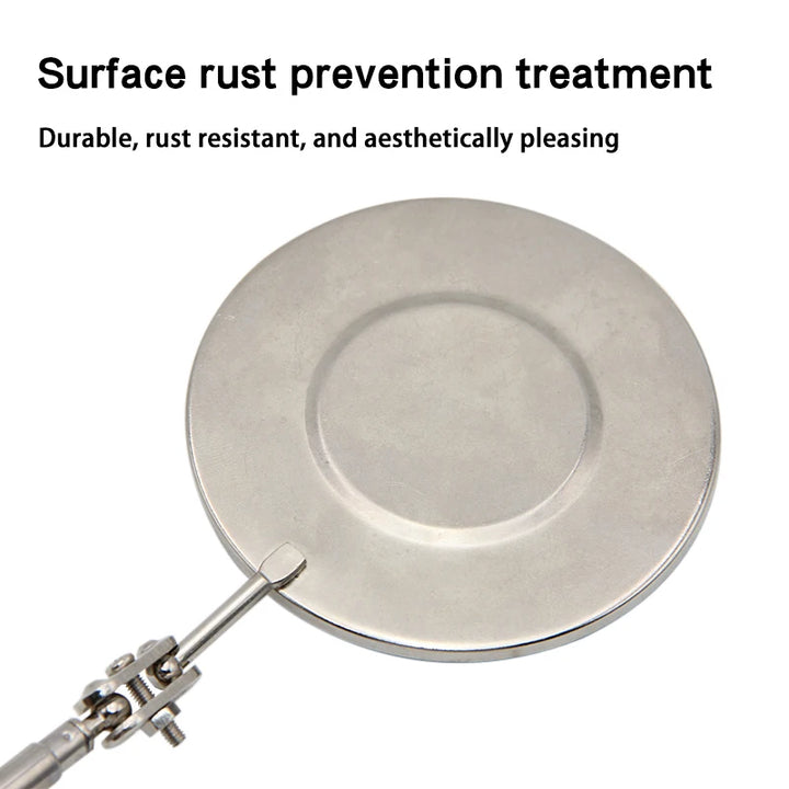 Detection folding mirror 360 degree rotating reflector universal auto repair tool accessory  telescopic bottom inspection mirror