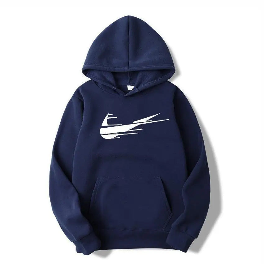 High end men's and women's hoodies, hoodies, autumn and winter casual fleece printed jackets, hoodies