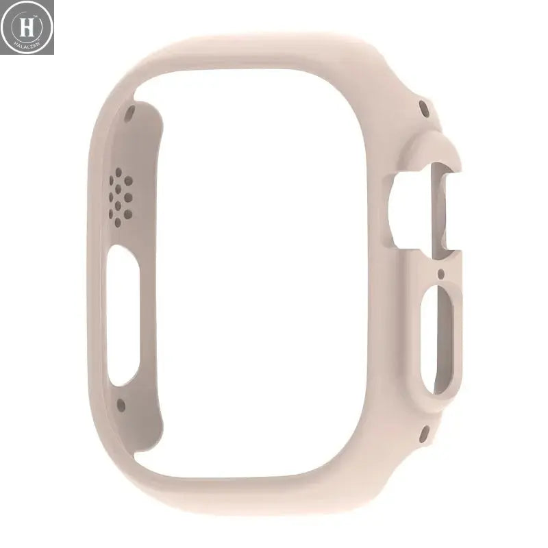 Cover Case For Apple Watch Ultra 2 3 49mm Accessories Hollow Hard PC Bumper Shell Protector iWatch Series Ultra 3 2 1 Protective HALALZEN