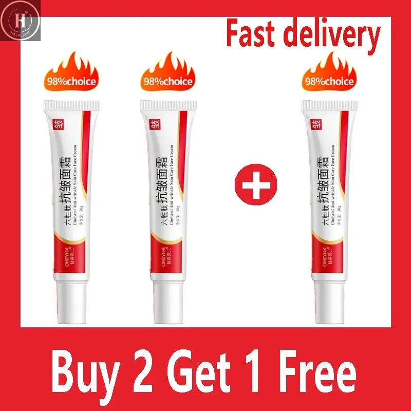 Instant Wrinkle Remover Face Cream Anti Aging Firming Lifting Fade Fine Lines Whitening Moisturizing Brighten Tighten Skin Care HALALZEN