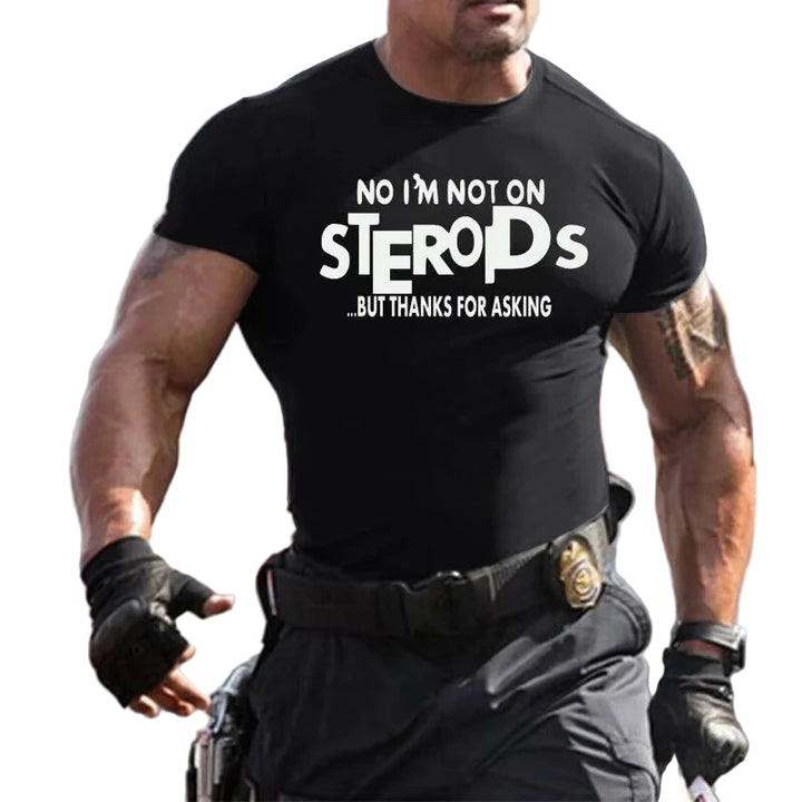 Bodybuilding Weight Mens Gym Workout MMA T-shirt Hand Made Sport Motivation Writing Pain Is Weakness Tshirt New Steroid