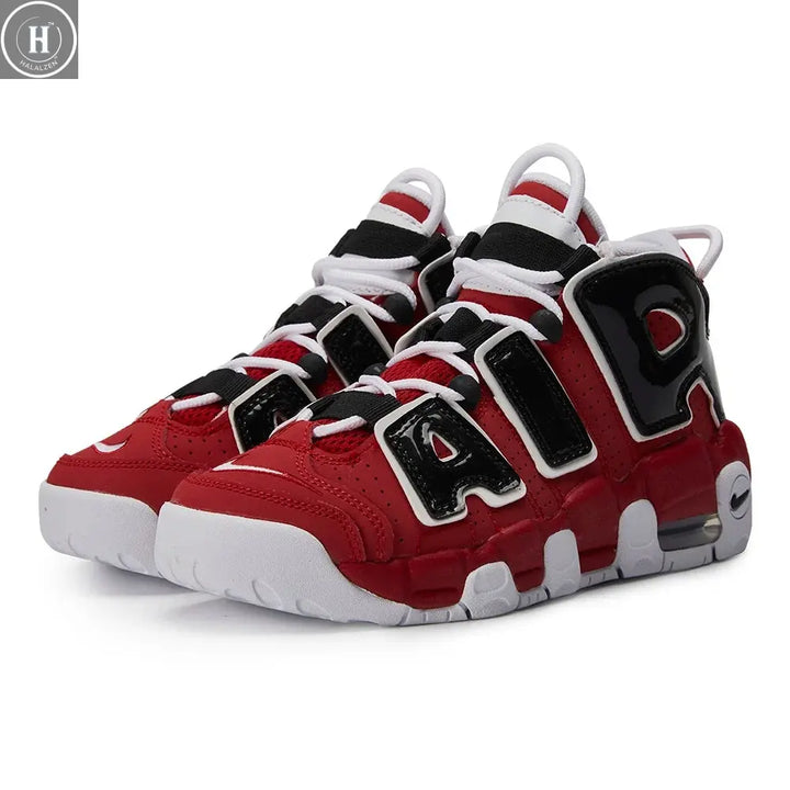 NIKE Kids Air More Uptempo (GS) Basketball Shoe 415082-600 HALALZEN
