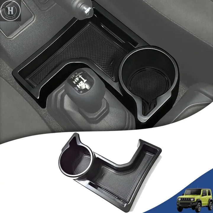 Car Center Console Gear Shift Storage Box Cup Holder Organizer Tray AT Model for Suzuki Jimny JB64 JB74 2019-2024 Accessories HALALZEN