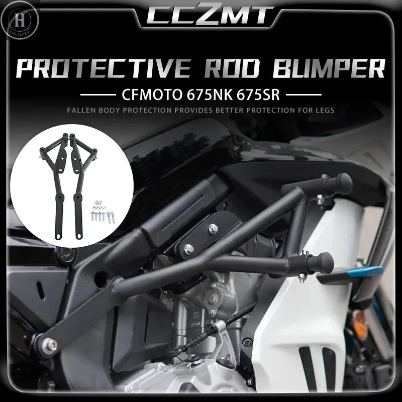 For CFMOTO 675SR SR-R 675SRR 675 SR 675NK NK675 675 NK 675nk new Motorcycle Crash Bar Engine Guard Bumper Protector Accessories HALALZEN