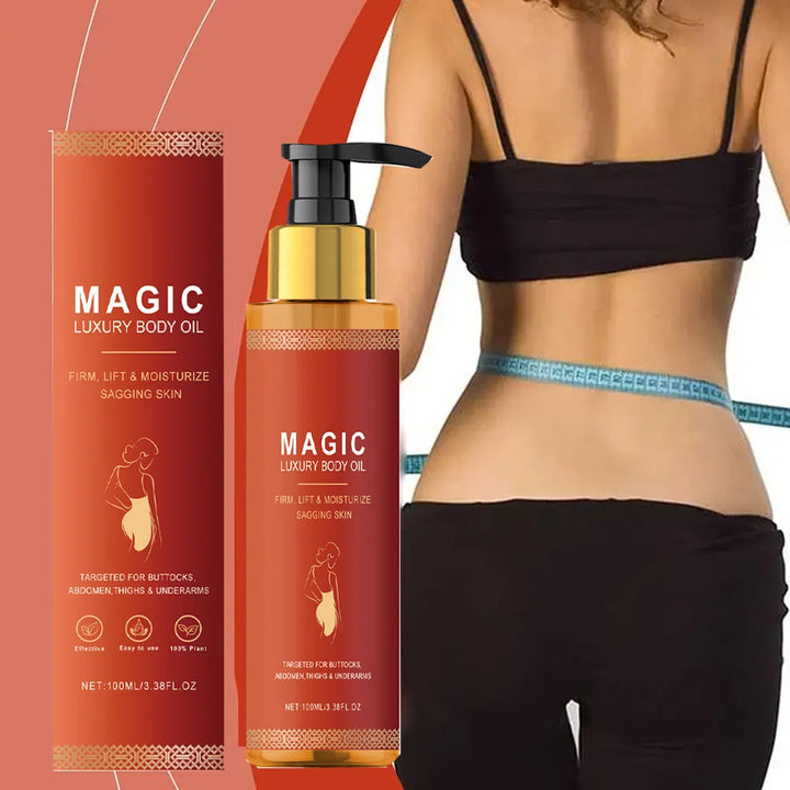 Firming Body Oil for Glowing Skin Repair Smooth Anti Cellulite Lifting Tighten Lightening Improve Dry Moisturizing Massage Care