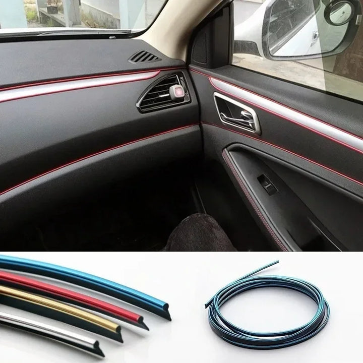 Car Moulding Decoration Flexible Strips Interior Auto Mouldings Car Cover Trim Dashboard Door Edgein Car-styling