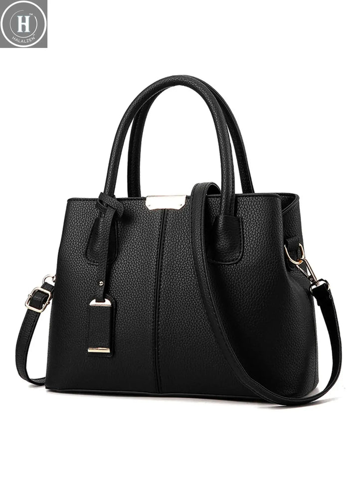 Women's Bag New Fashionable and High end Texture Single Shoulder Oblique Cross European and American Handheld Women's Bag HALALZEN