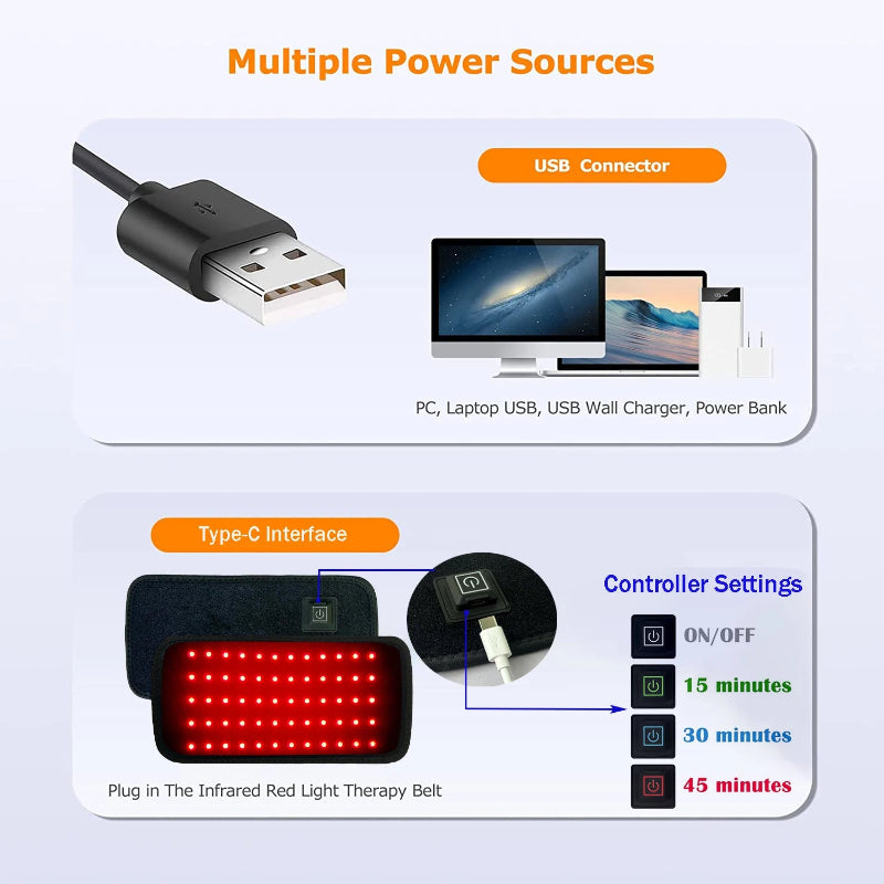 60 LED Infrared Light Therapy Pad