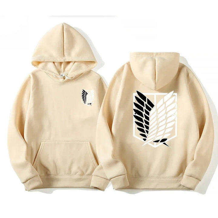New Attack on Titan Men's Hoodie Anime Hoodies Men Women Streetwear Pullover Harajuku Hoodies Sweatshirt Clothes Male Sportswear