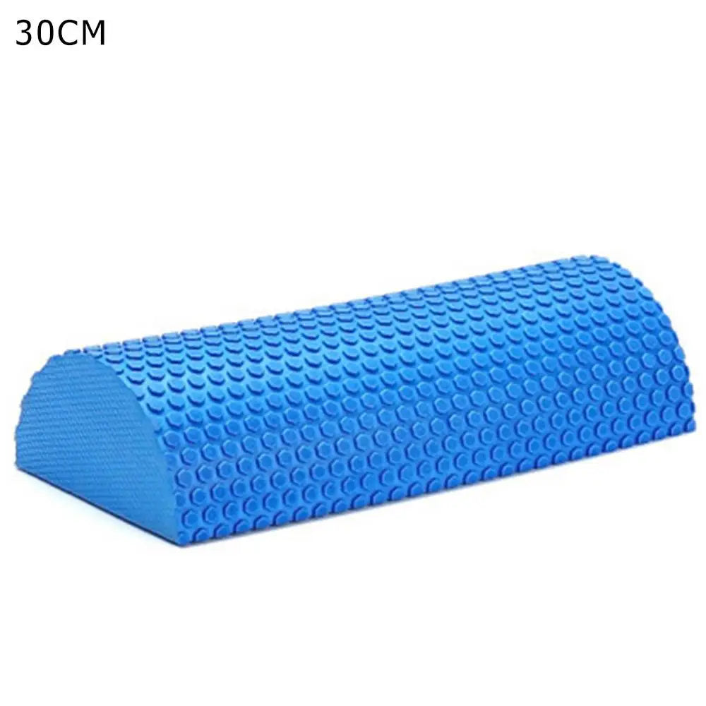 Half Round 30-45cm EVA Massage Foam Roller Yoga Pilates Fitness Equipment Balance Pad Yoga Blocks With Massage Floating Point