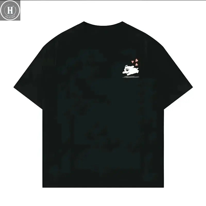 2025 Jurassic Park T-shirt Women 100% Cotton Printed T-shirt Casual Funny Shirt "Jurassic World" Short-sleeved Cool T-shirt Tops HALALZEN