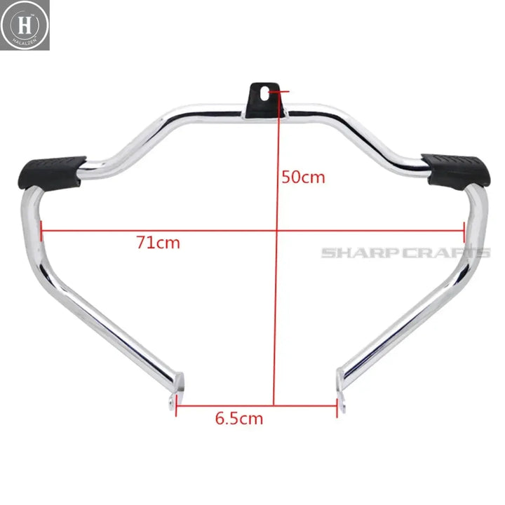 Motorcycle High Way Rail Crash Bar Bumper Engine Guard For Harley Davidson Softail FLSTC Heritage Deluxe Fat Boy Slim 2000-2017 HALALZEN
