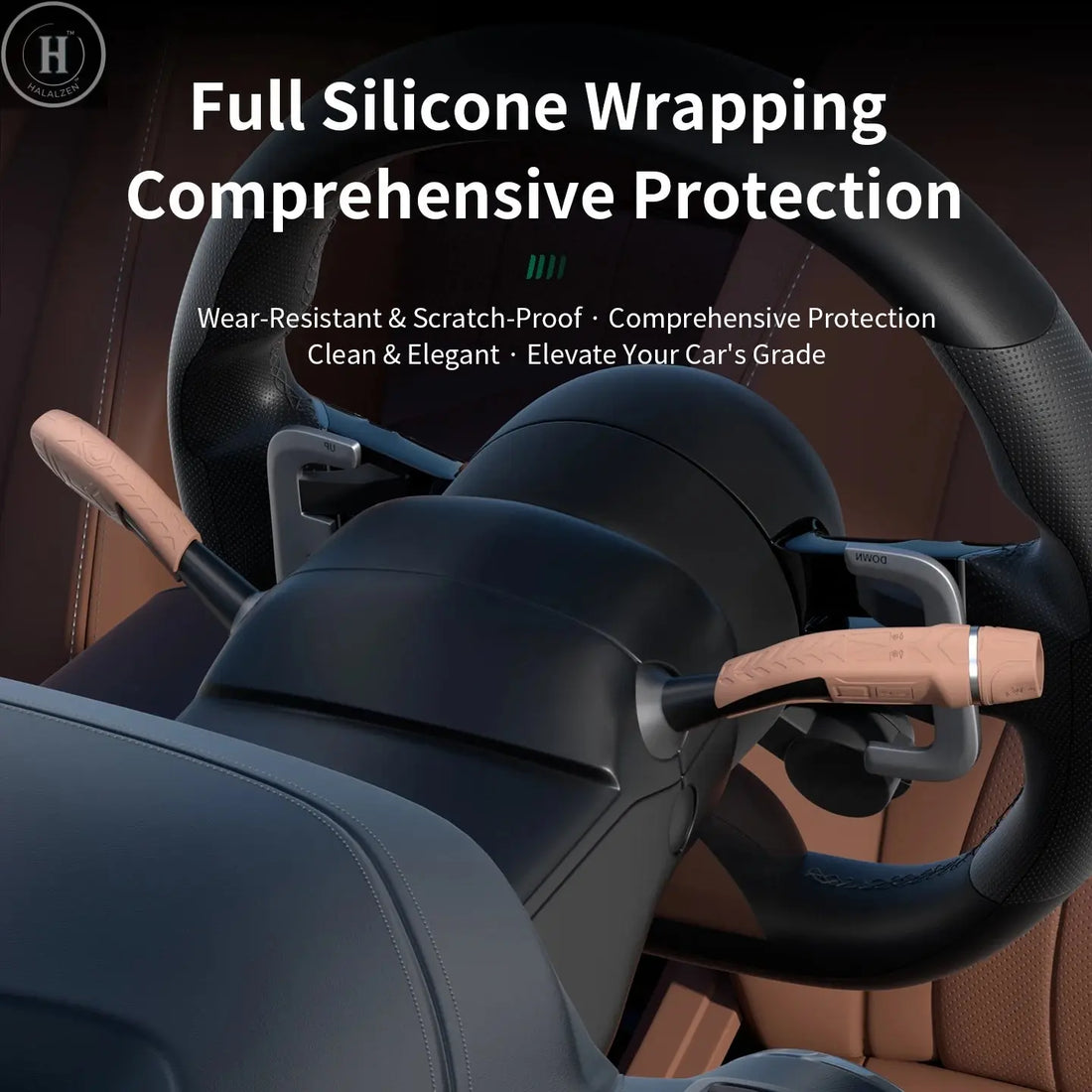 For Mercedes-Benz Car Silicone Gear Shift Knob Cover Anti-Slip Lever Shifter Boot Automobiles Performance Interior Accessories HALALZEN