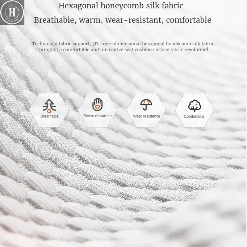 Ice Silk Car Seat Cushion Ventilation Comfortable, Durable Four Seasons Universal Split Single Car Front Seat Cover HALALZEN