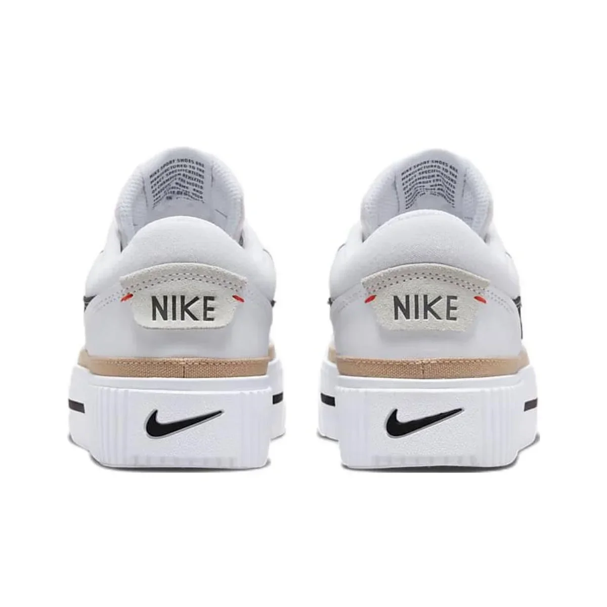 Nike Original White Court Legacy Fashion Low Top Board Shoes Comfortable Versatile Women's Casual Shoes