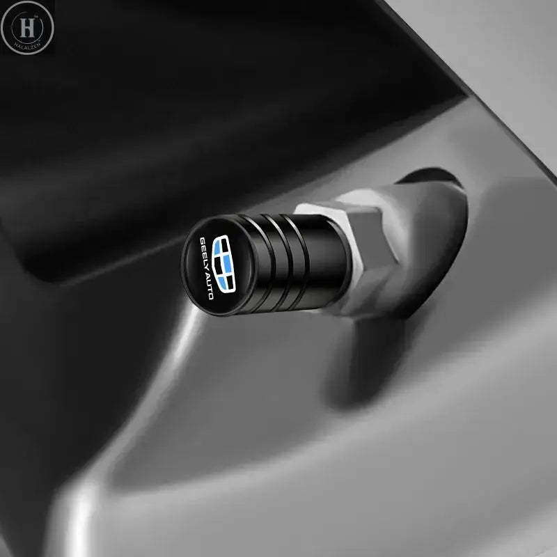 4pcs Car Wheel Tire Caps Airtight Cover For Geely Coolray Geometry C GX3 Emgrand EC7 LC Panda Tugella Binray X7 Okavango Atlas HALALZEN