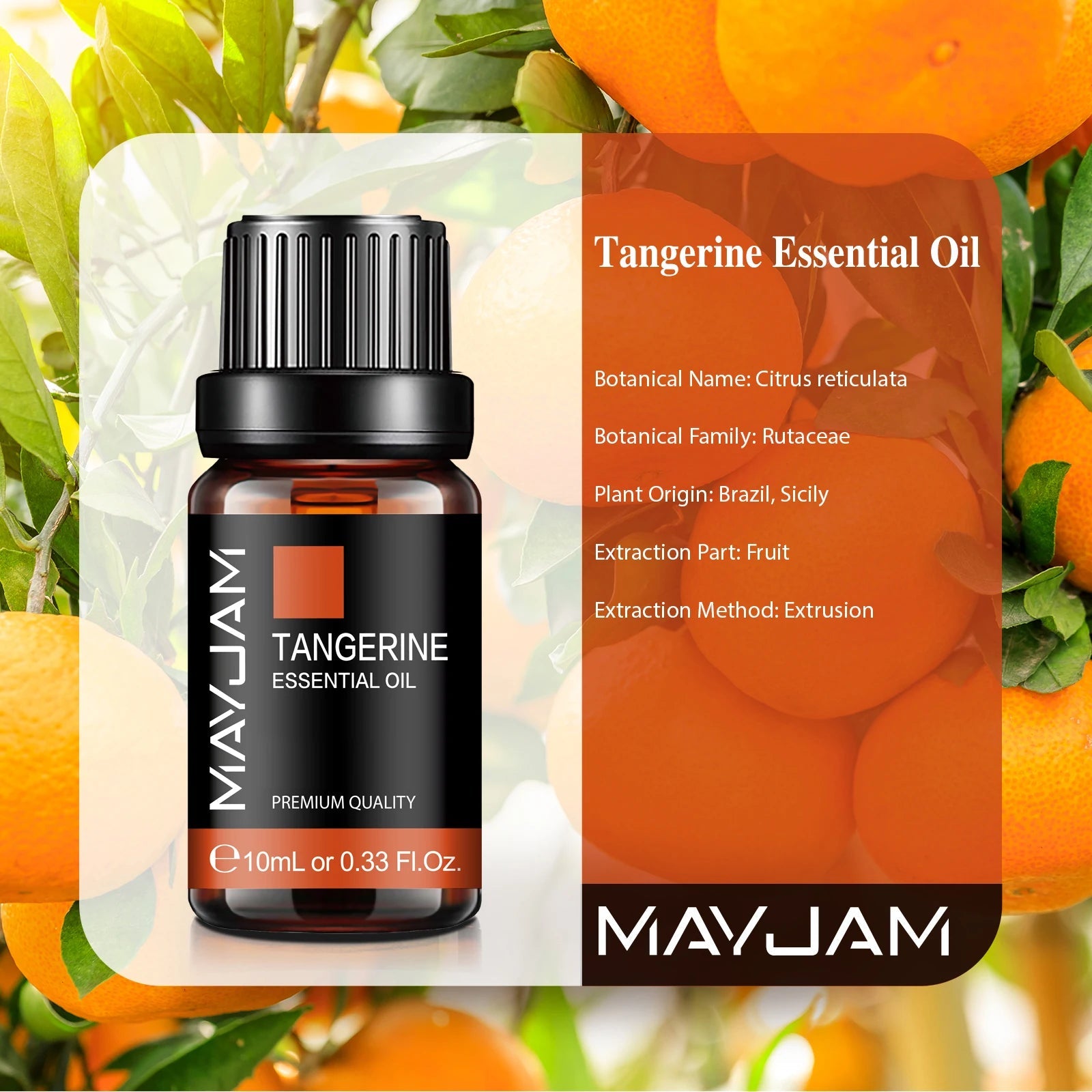 10ML Pure Natural Essential Oils Lemongrass Lavender Mint Lemon Citronella Tea Tree Vanilla Oil for Humidifier Diffuser HALALZEN