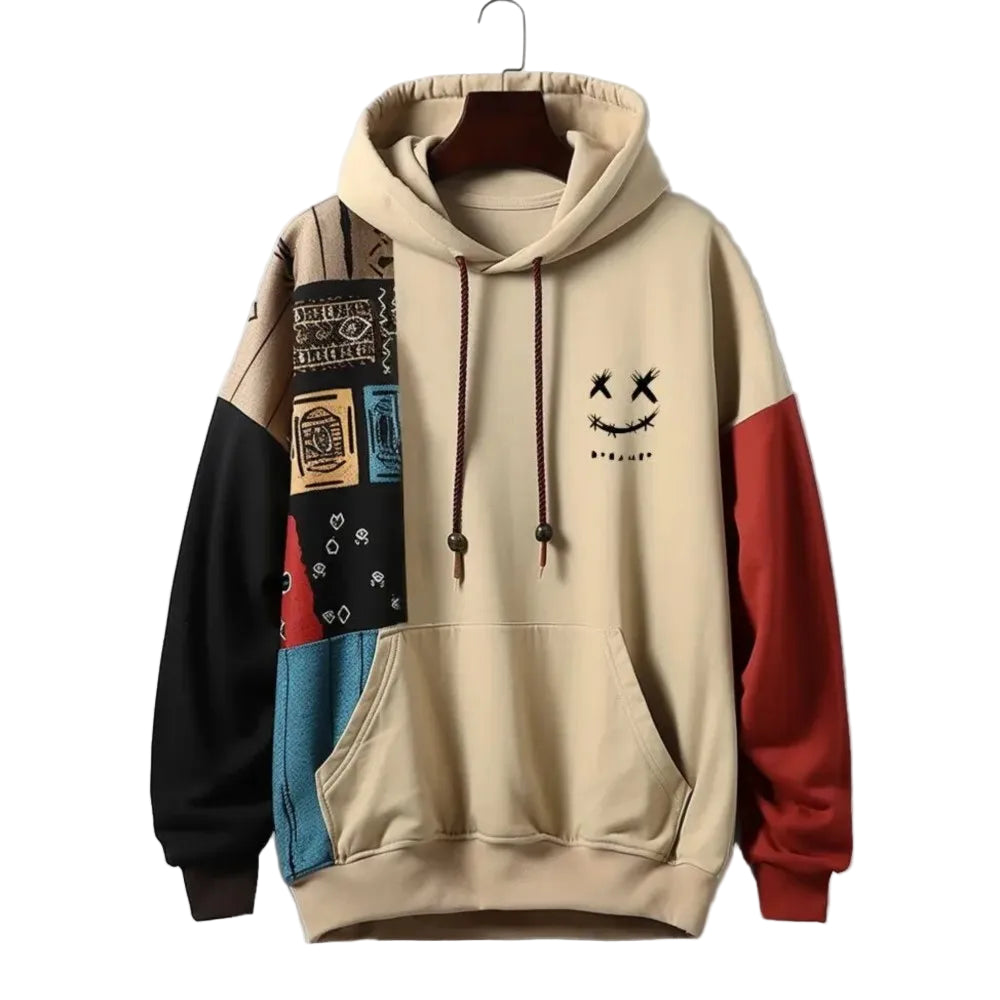 New Autumn Hoodie For Men Long Sleeve Sweatshirt Fashion Street Hoody Pullover Oversized Tops