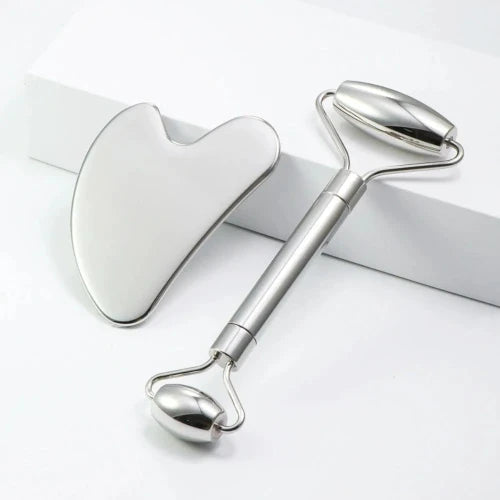 Ice Face Roller &amp; Gua Sha Facial Massage Tool
