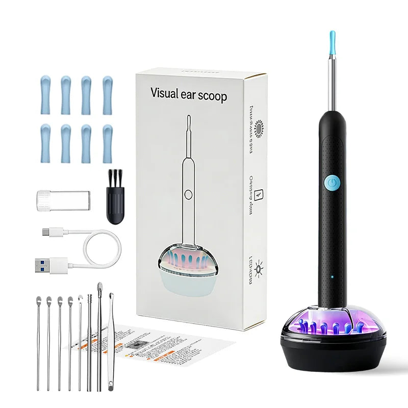 2025 New upgrade Visual Ear Wax Cleaner Camera Safe Earwax Removal Endoscope with 5M Camera Ear Cleaning Tools Ear Care