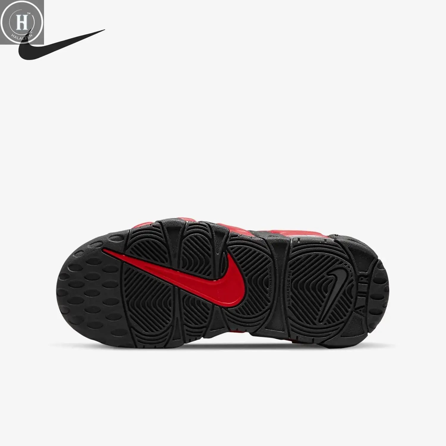 Nike genuine Air More Uptempo (GS) children's women's basketball shoes DM0019-001 HALALZEN