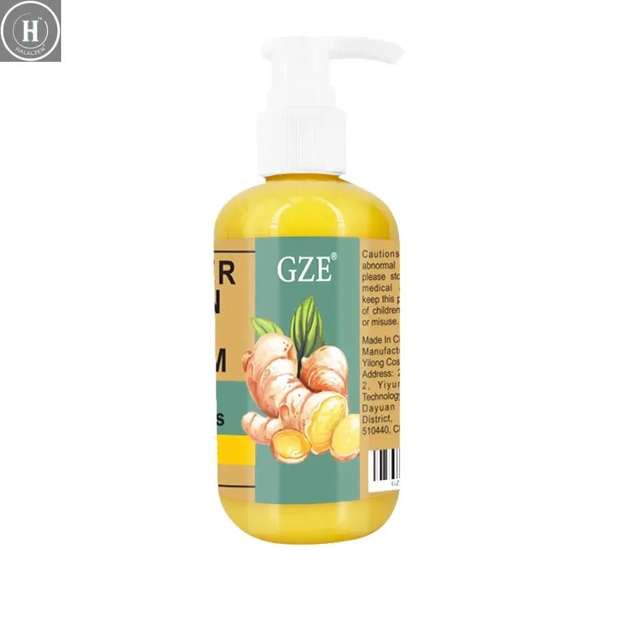 2 Pack GZE GINGER BIOTIN HAIR CREAM Hair Mask Strengthens Moisturizing For Damaged Hair HALALZEN