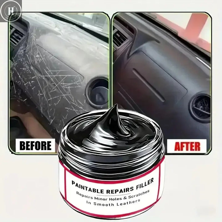 Multifunctional Automotive Repair Wax, Plastic Parts Refurbishing Agent, Internal Gloss Enhancer, Tire And Leather Polish HALALZEN