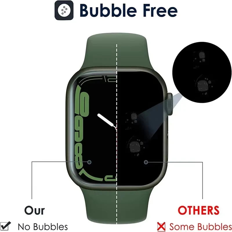 Soft TPU Hydrogel Protector Film For Apple Watch Ultra 9 8 7 SE 6 5 4 3 2 Clear Protector iwatch 49mm 45mm 41mm 44mm 40mm 42mm