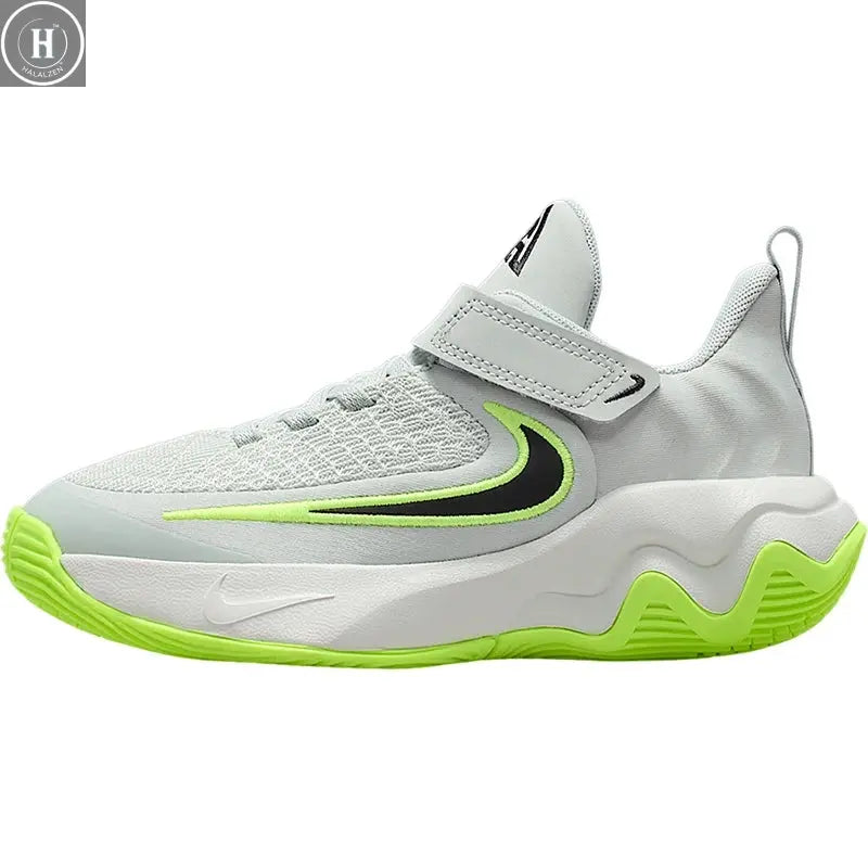 Nike genuine Immortality 4 Small Kids' Wear-Resistant Cushioning Sports Shoes IH7665-002 HALALZEN