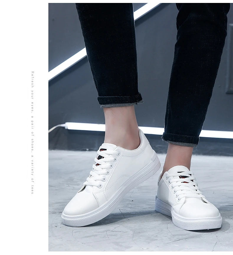 High-Top Casual Shoes for Men Non-Slip Student Male Sneakers New Winter Footwear