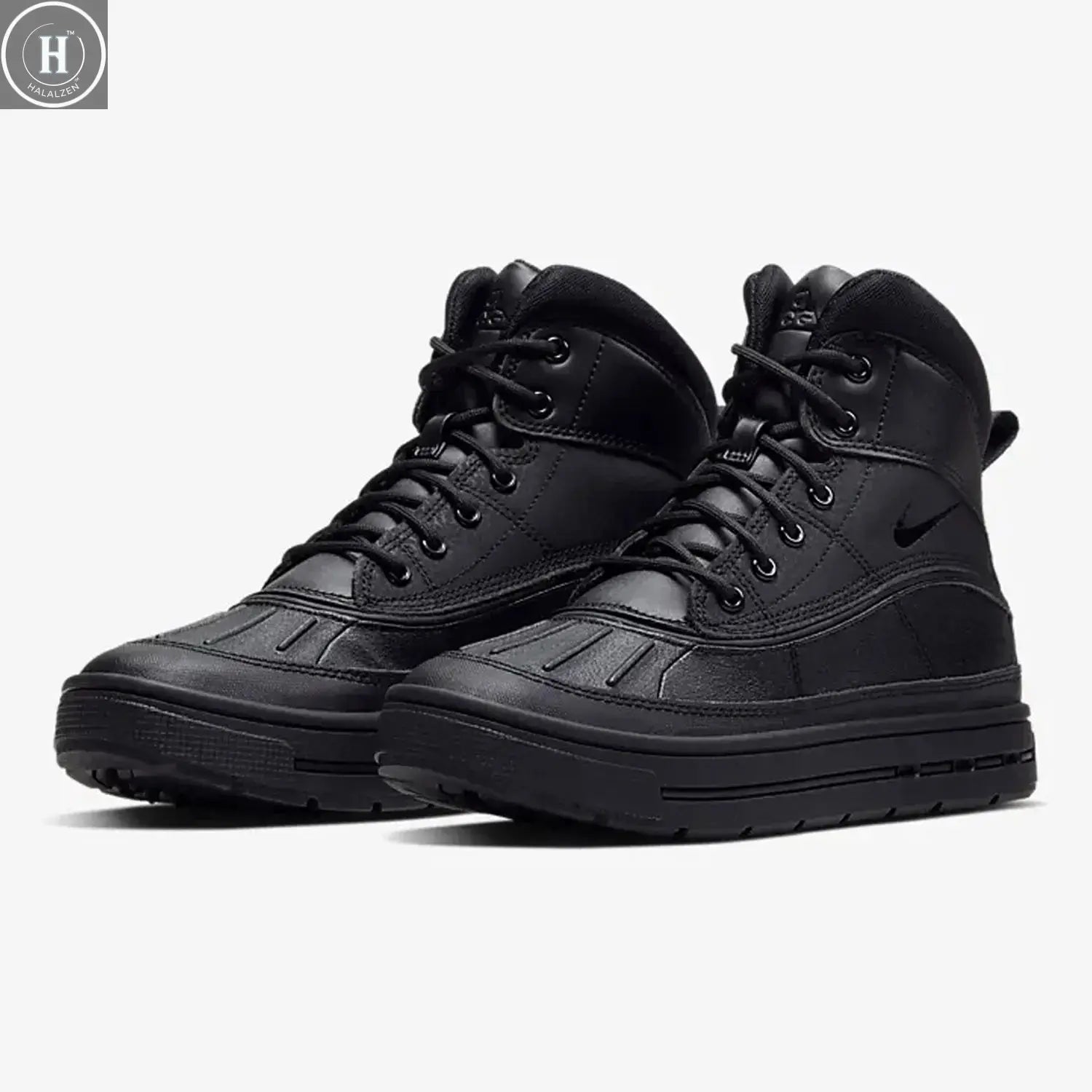 Nike genuine winter new women's GS children's outdoor sports and leisure shoes 524872-004 HALALZEN