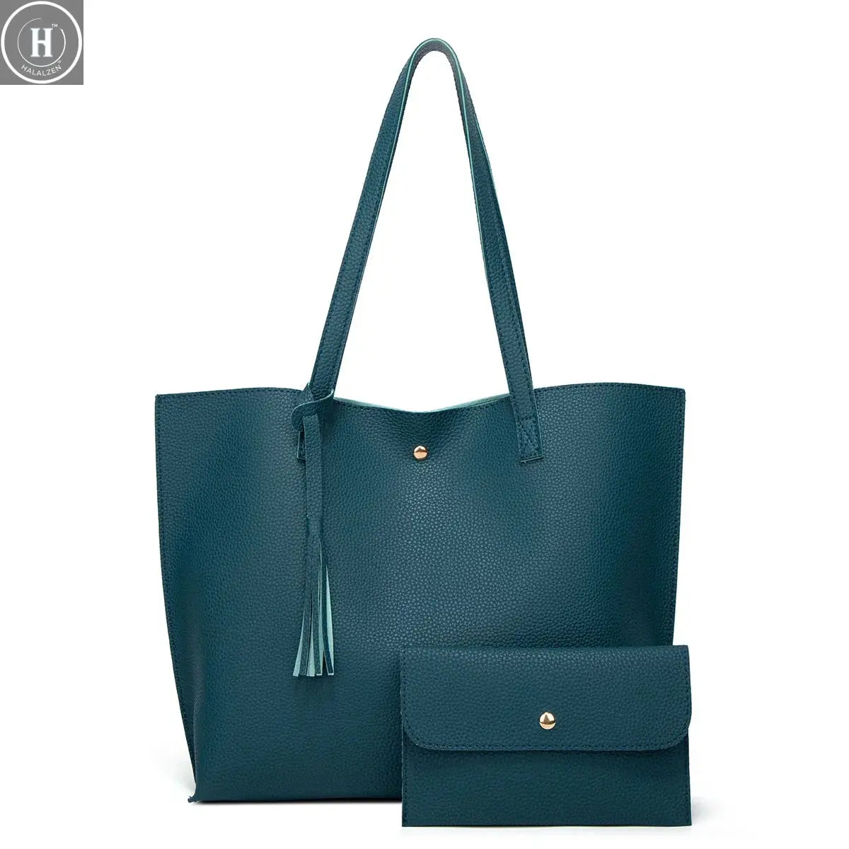 High-capacity ladies business tote bag new fashion handbag cross-border trend ladies shoulder bag large document bag HALALZEN