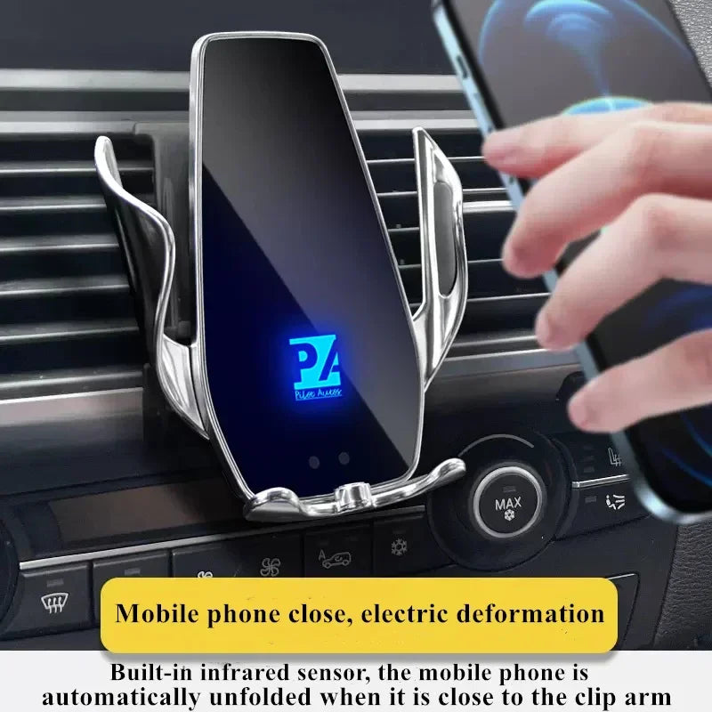 2008-2014 For BMW X5 E70 X6 E71 Mobile Phone Holder Wireless Charger Car Cell Phones Mount Navigation Bracket GPS Support