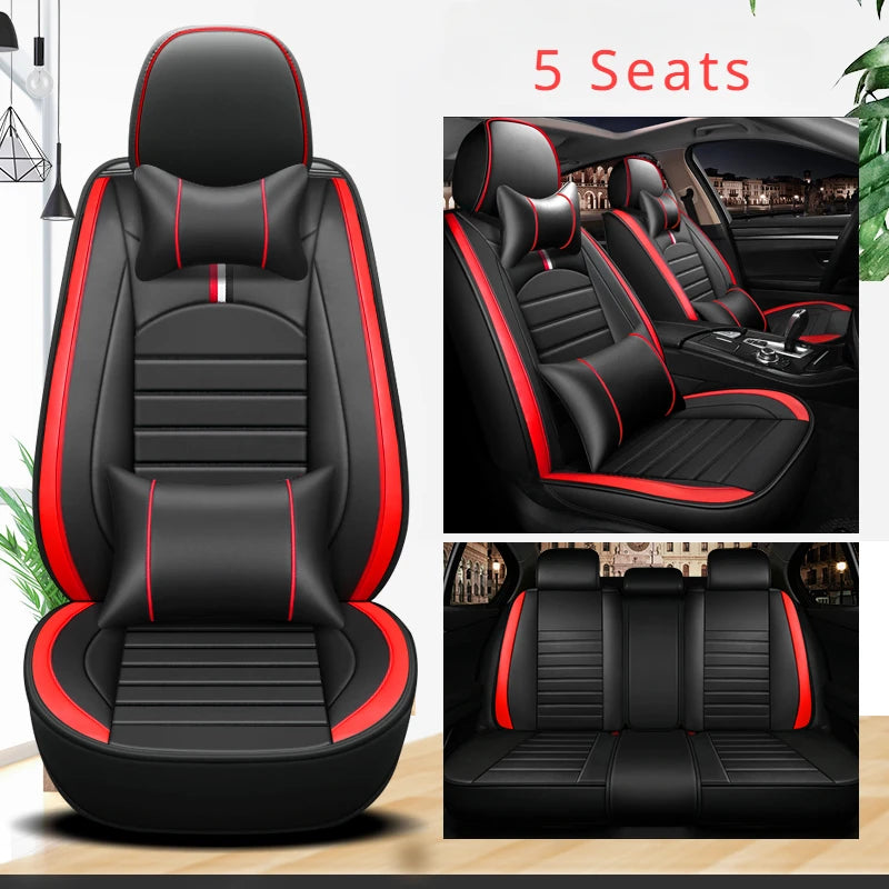 5D Car Seat Covers for SEAT Leon Arona Ateca Tarraco Ibiza Alhambra Car Accessories Auto Goods