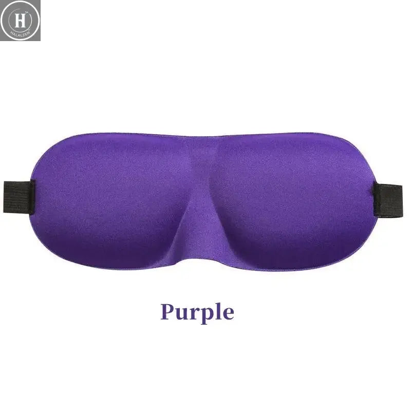 Breathable 3D Sleeping Eye Mask Strong Blackout Eye Mask Eye Mask Soft Portable Blindfold Travel Eyeshade for School Home Office HALALZEN