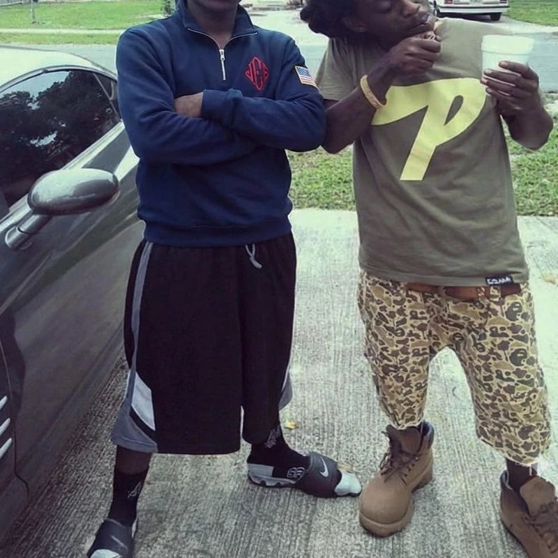 Y2K Retro Quarterzip Pullover Hoodie Epstein Embroidery Pattern Sweatshirt American Vintage Casual Streetwear Men Oversized Coat