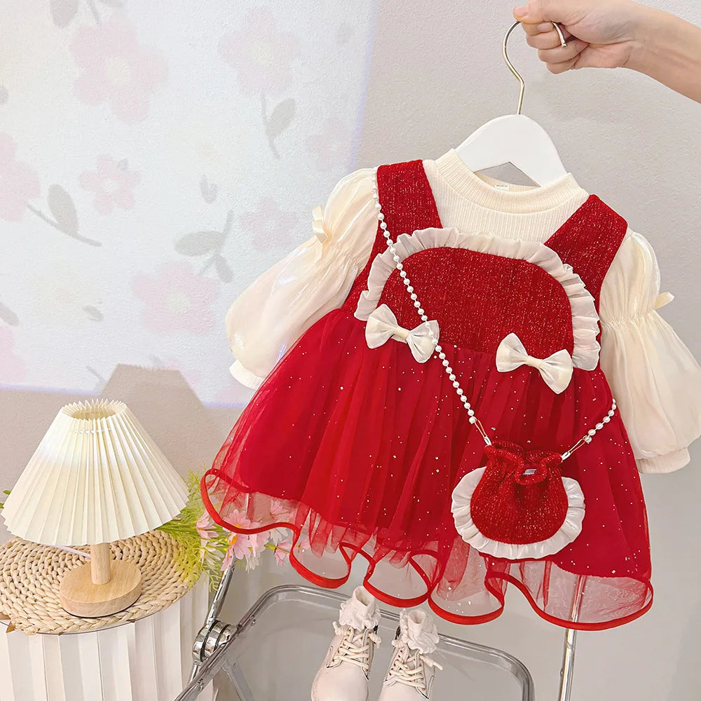 Autumn Toddler Winter Baby Girls Dress