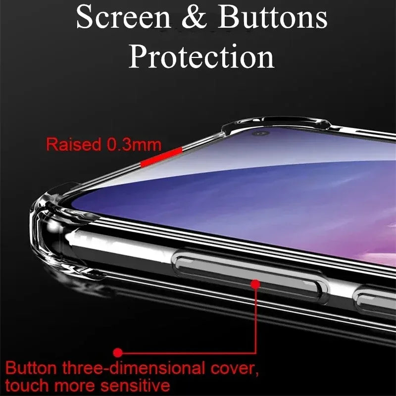 Case For Realme GT 5 Pro Case Silicone Soft Back Cover Phone Case Screen Camera Protection Transparent  Back Cover