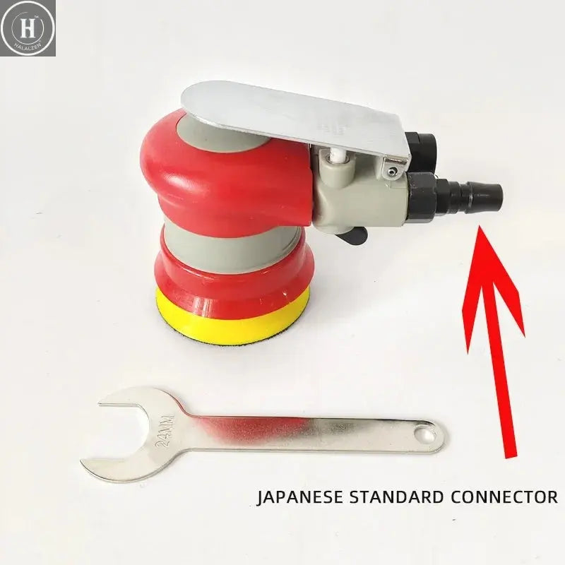 Mini Pneumatic Angle Sander Grinding Mach Polishing Machine 3 inch Air Sanding Angle Tools for Car Polisher HALALZEN